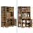 Ruthlene 67.3'' Kitchen Pantry Cabinet 4 Tier Storage Shelves with Drawer, Adjustable Shelves, and Sliding Door