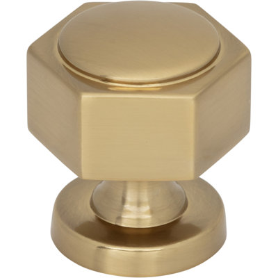 Stanmore 1 1/4" Length Geometric Knob