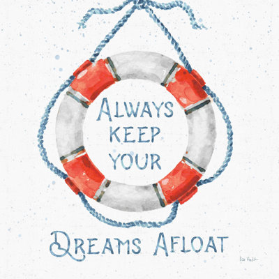 " Nautical Life VI No Stripes " by Lisa Audit