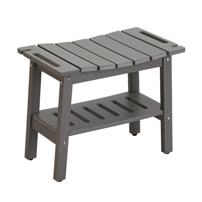 20''Wshower Bench,  Hdpe Shower Stool-Bathroom Stool Seat