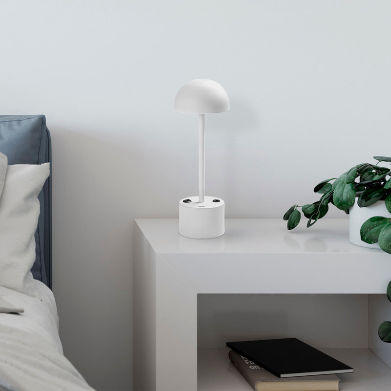 Lampe de bureau Chamond, Blanc