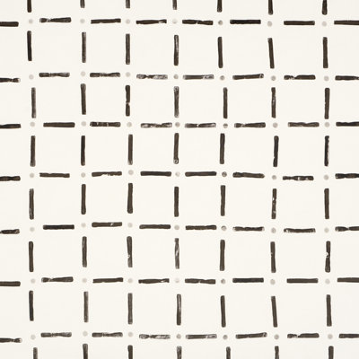 Papier peint Schumacher X Caroline Z Hurley Drifting Grid
