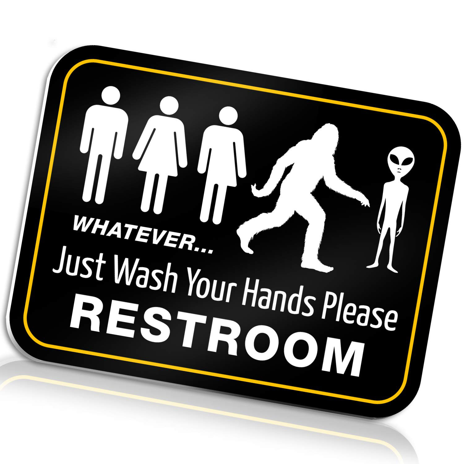 Bigtime Funny Bathroom Sign For Restroom By Bigtime Signs Wayfair