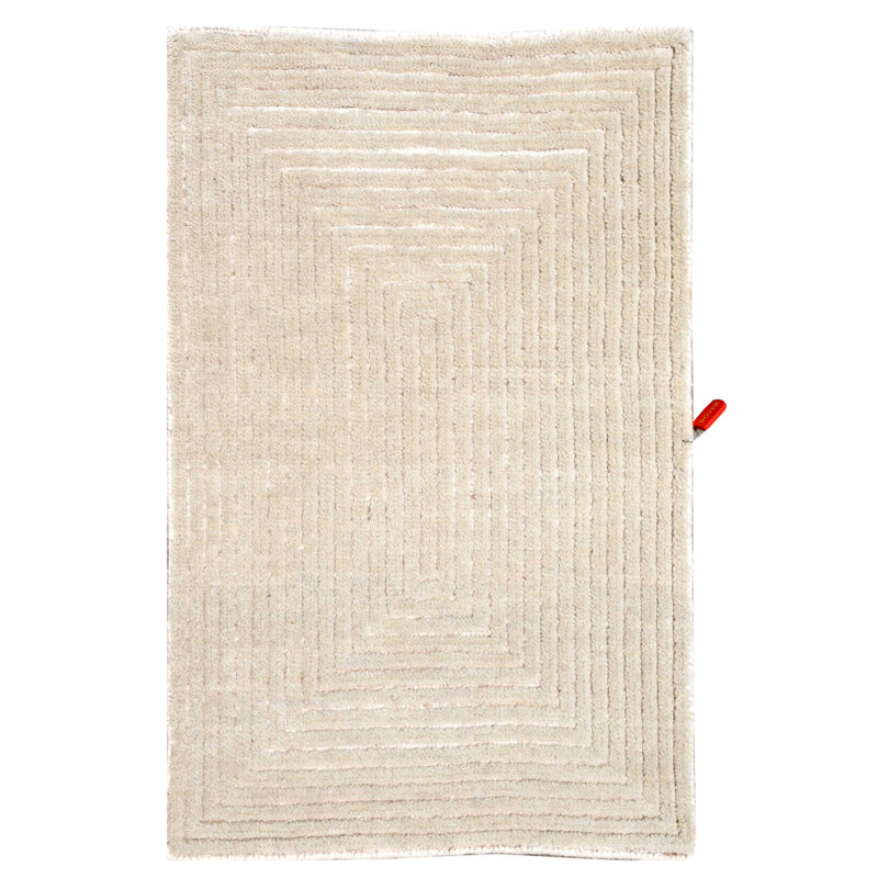 Contemporary, Stuart Street Collection One-of-a-Kind Rectangle 1'11" X 2'11" Hand Knotted Area Rug