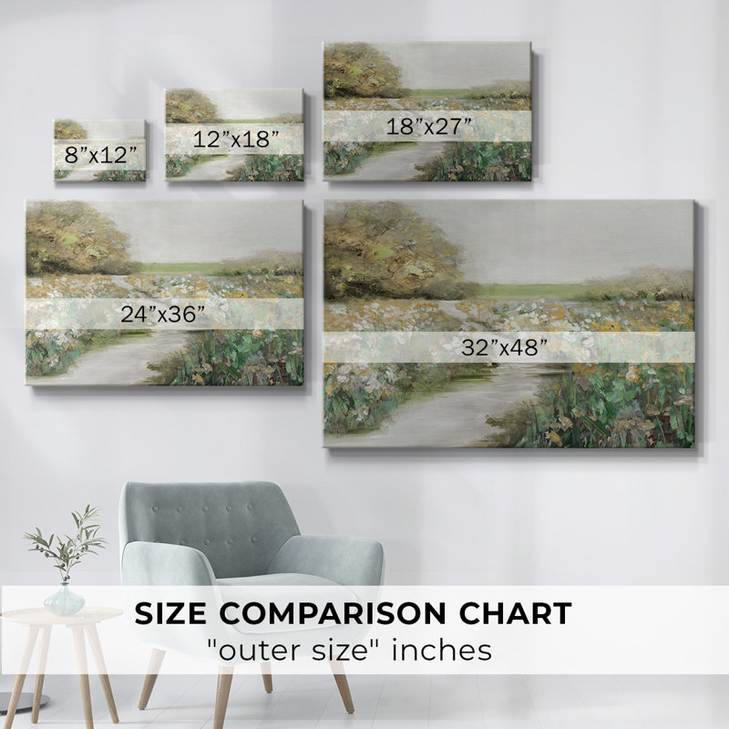 Toile tendue Quiet Meadow-Gallery, H 18 po x l 27 po