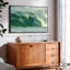 «Blue Green Ocean Wave», reproduction sur toile-102860827