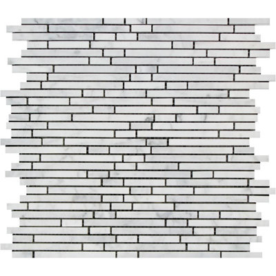 Marble Linear Mosaic Wall & Floor Tile