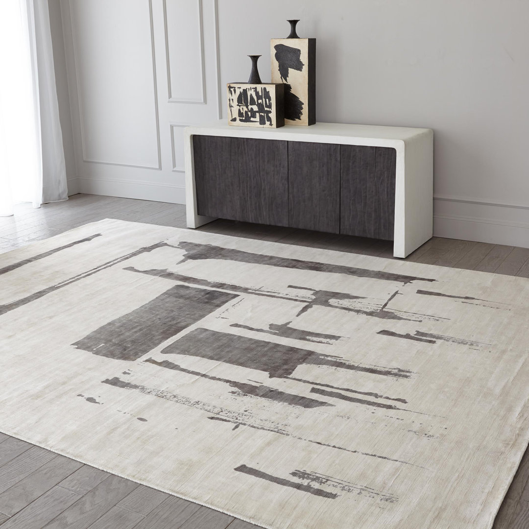 Edifice Rug-Cream/Charcoal Global Views Rug