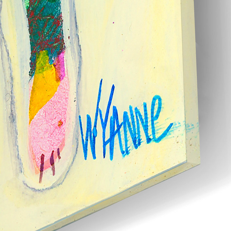 «Not acceptable» par Wyanne, H 12 po x l 12 po x P 0,13 po