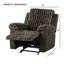 Fauteuil inclinable manuel transitionnel transitionnel bicolore brun-130483339-130483340