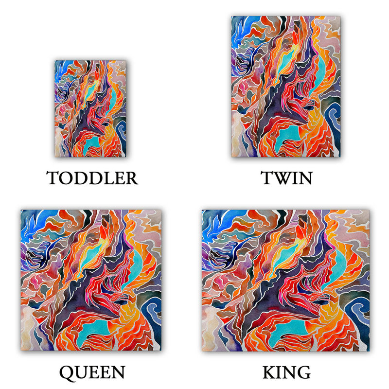  Housses de couette en microfibre Rachel Brown Antelope Canyon, Grand