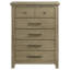 Commode 5 tiroirs Pelton Vineyard Oak