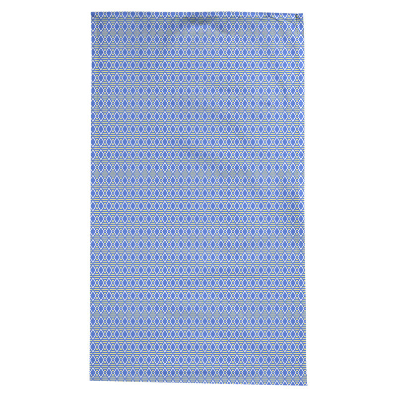Nappe Leffel, Bleu / jaune