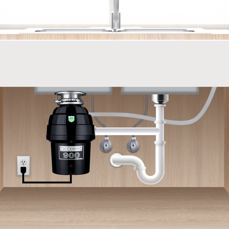 Bonecrusher 3/4 HP Deluxe Garbage Disposal with Power Cord