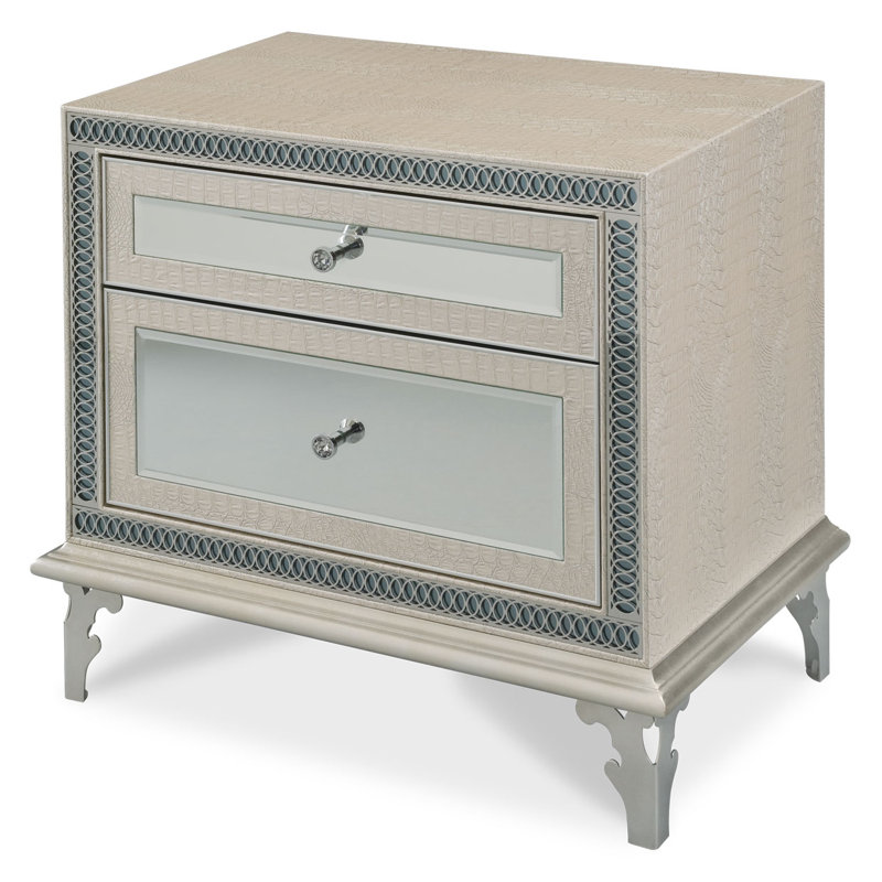 Hollywood Swank 2 - Drawer Nightstand