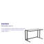 Bureau en verre Aloise