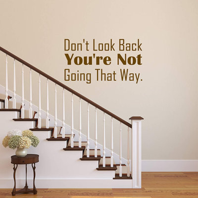 Text & Numbers Non-Wall Damaging Wall Decal