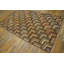 American Small Scatter Size Hooked Wool 1890s Antique Rug