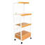 Chariot de cuisine en bois massif Theresa-1947800685