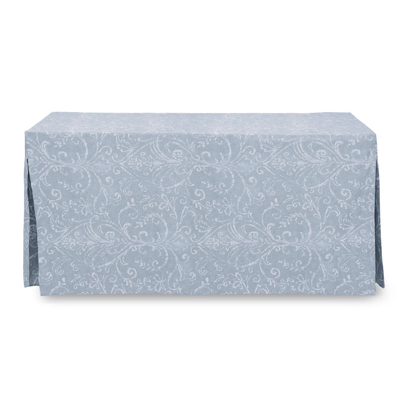 Tablevogue Table Cover, Misty Blue, 72" L x 30" D