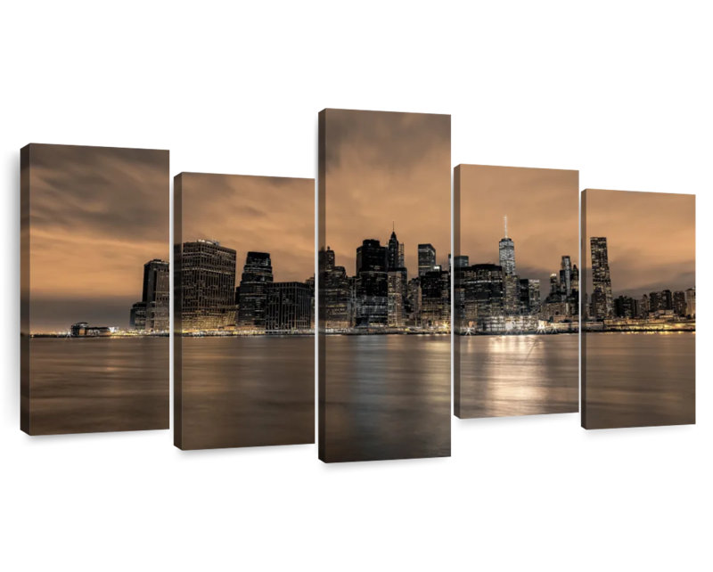 'Ah New York, 24" H x 49" W