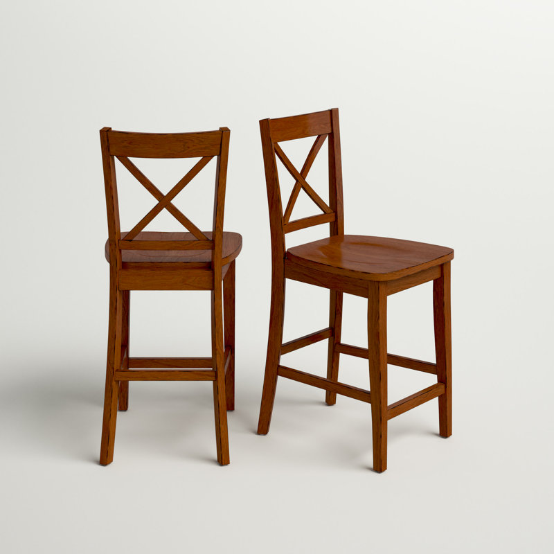 Tabouret de comptoir 24 po Brinson, Caramel