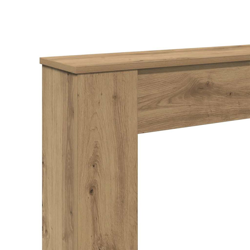 Engineered Wood Fireplace Surround, Artisan Oak
