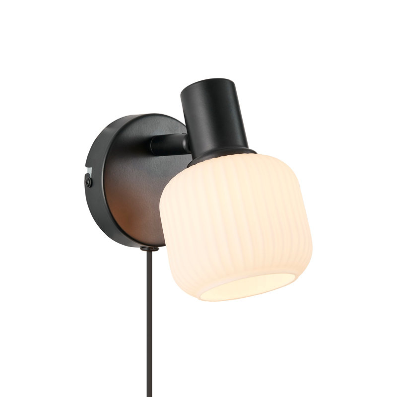 Glass Flush Mounted Sconce