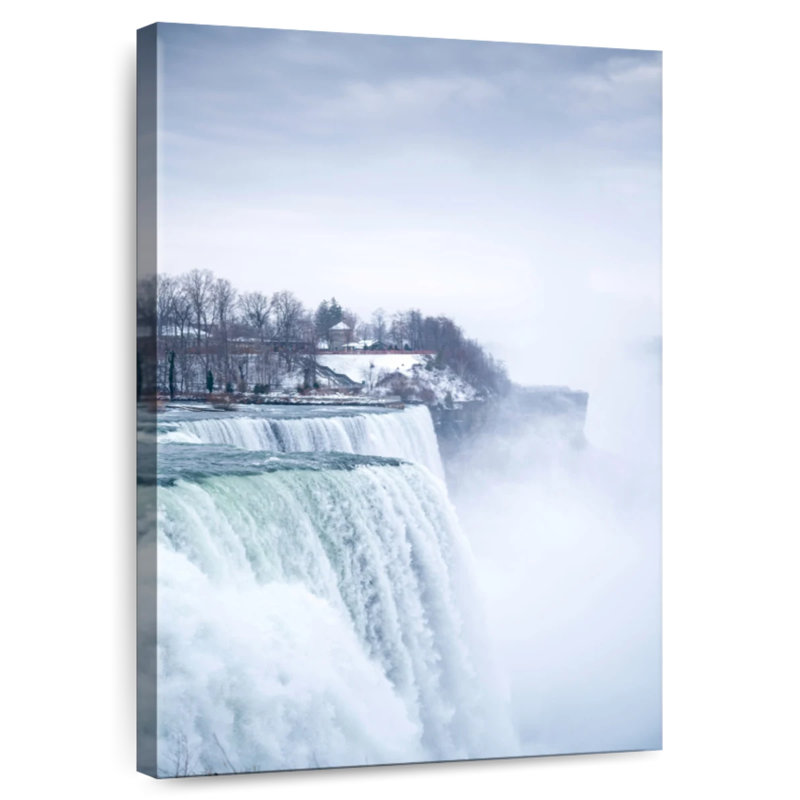 Alvord, Chutes du Niagara, hiver, H 36 po x l 24 po