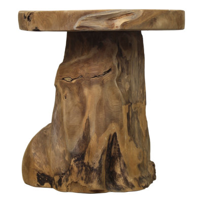 Yellow Pine Solid Wood Accent Stool