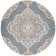 Brennan Hand Tufted Wool/Cotton Geometric Rug in Slate/Beige
