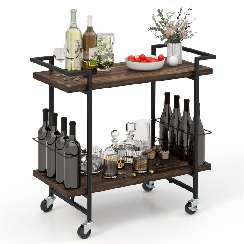 Albanne Metal Bar Cart