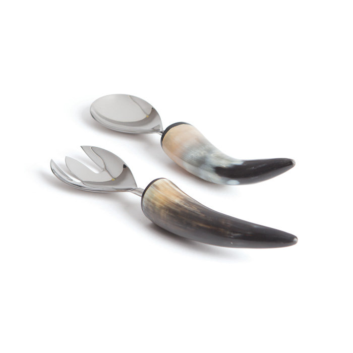 Ruxt Stainless Steel Salad Servers