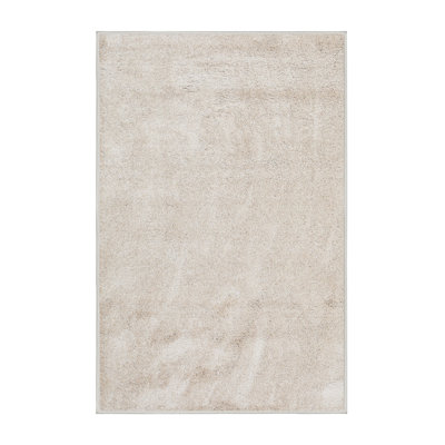 Tapis contemporain brun clair