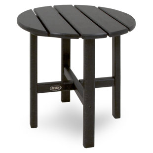 POLYWOOD Cape Cod Round 18" Side Table