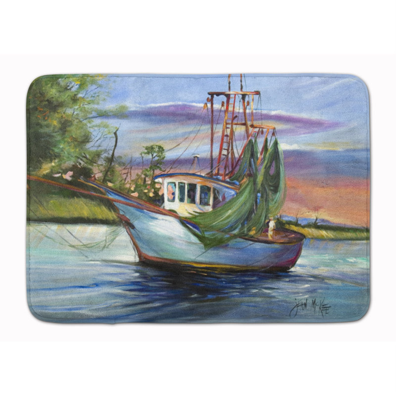 Finley Memory Foam Non-Slip Bath Rug