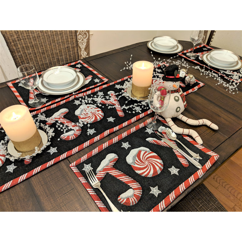 Schaefer Cotton Abstract Rectangle Placemat