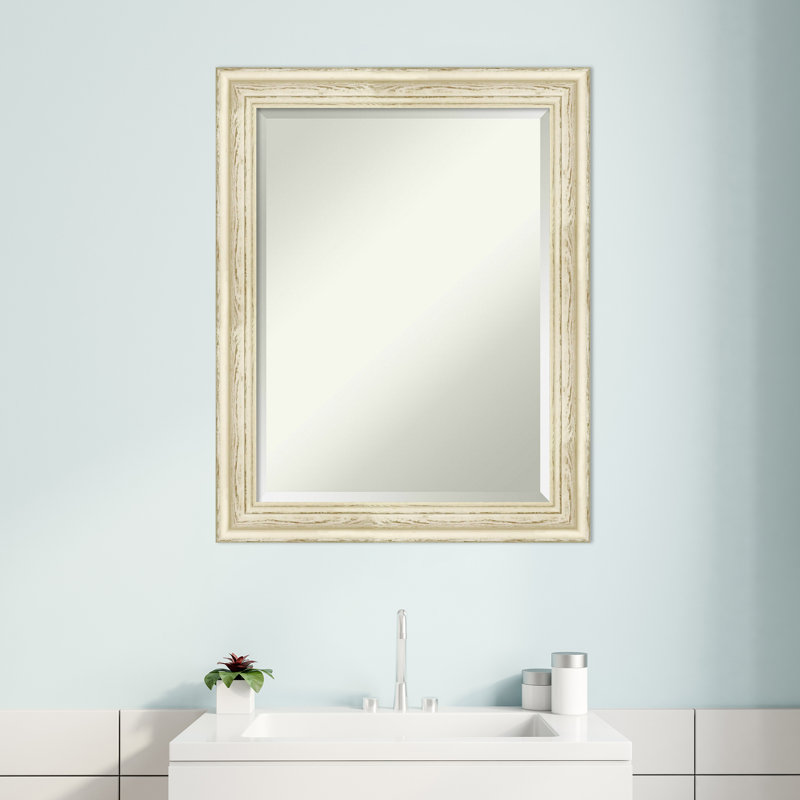 Kovac Wood Flat Wall Mirror, 28.5" H x 22.5" W