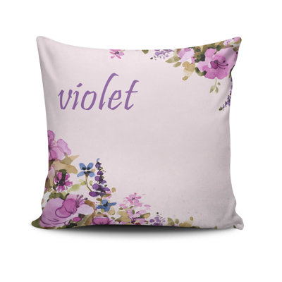 Coussin décoratif Ceddrick, 17,0 x 17,0 pouces, 50% coton / 50% polyester, lavable à la machine, repassable, rembourrage en silicone, fermeture à glissière dissimulée | Coussin décoratif doux et élégant pour le salon, la chambre à coucher et le bureau