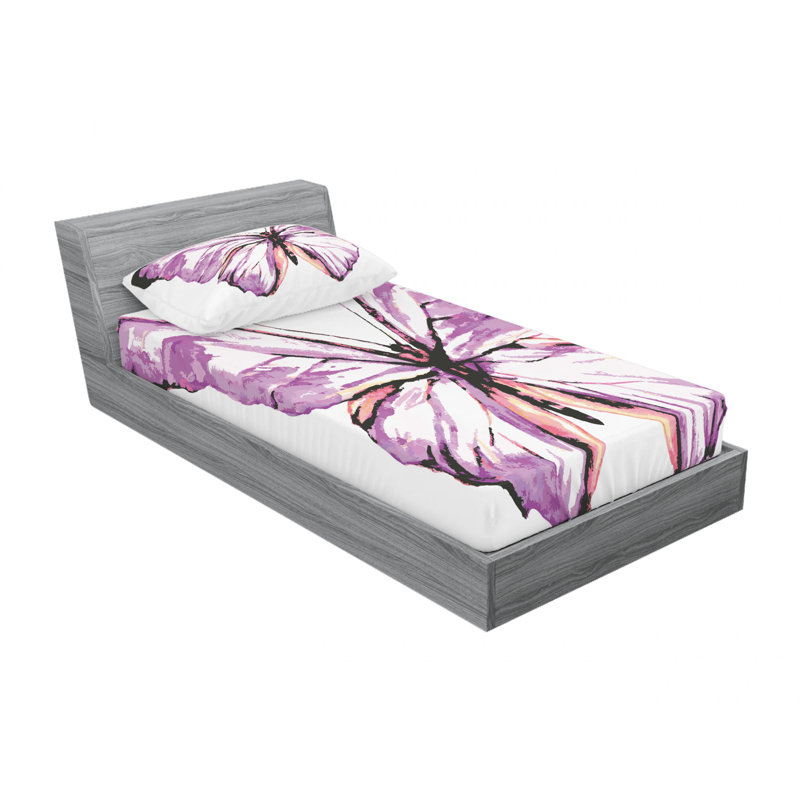 Microfiber Sheet Set, Twin XL Sheet Set with Fitted Sheet