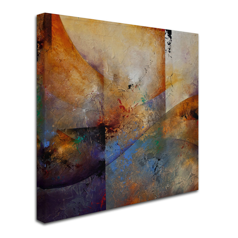 « influx », reproduction sur toile tendue, H 24 po x l 24 po x P 2 po
