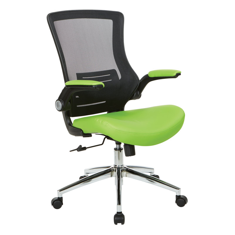 Eliphalet Task Chair, Black/Green