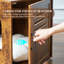 Enceinte de litière en bois manufacturé Fayiz-368762358