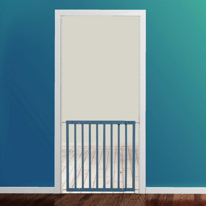 Odebolt Wood Pet Gate Accessory, Azure Blue Wood