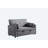 Rainell 55.12'' Linen Square Arm-2075287665
