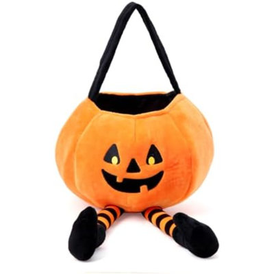 Peluches ou paniers de friandises pour Halloween