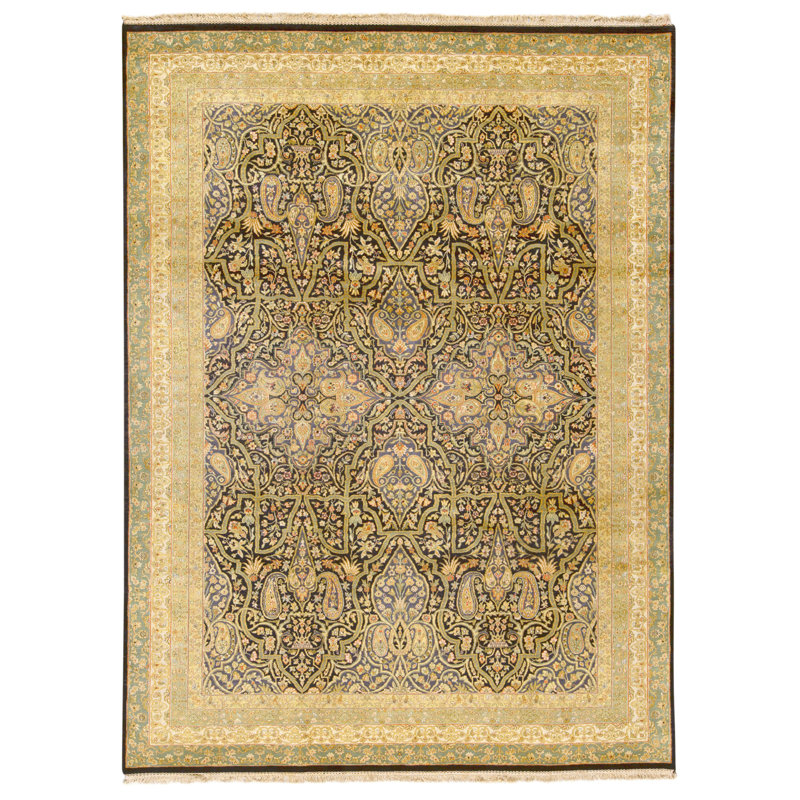Handmade Wool Oriental Area Rug