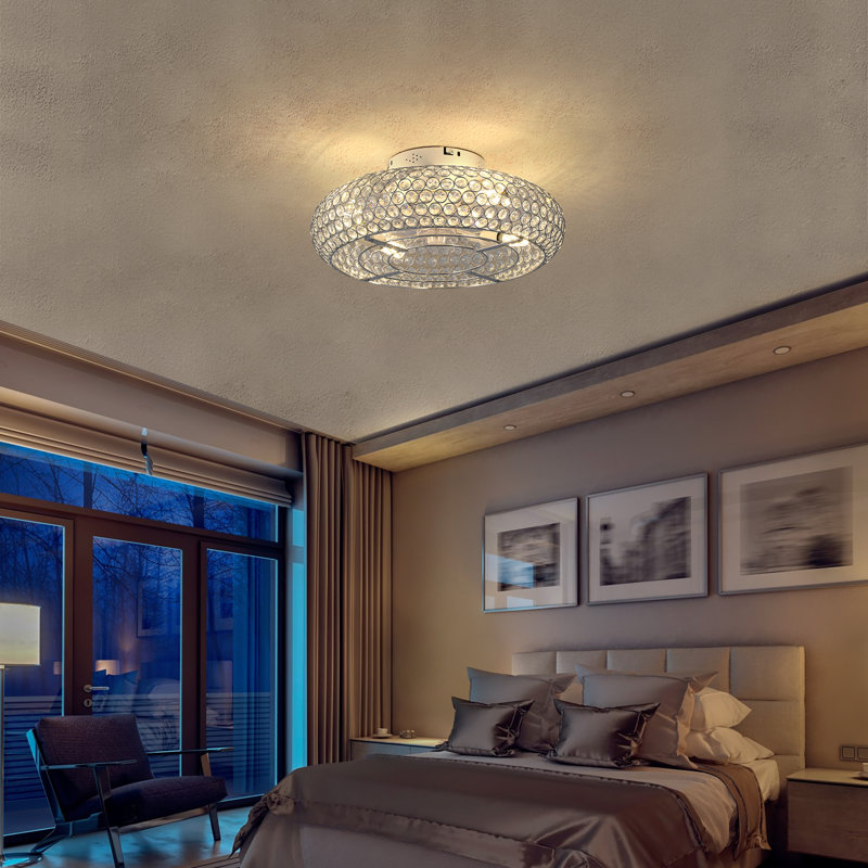 19.6'' Ceiling Fan with Light Kit