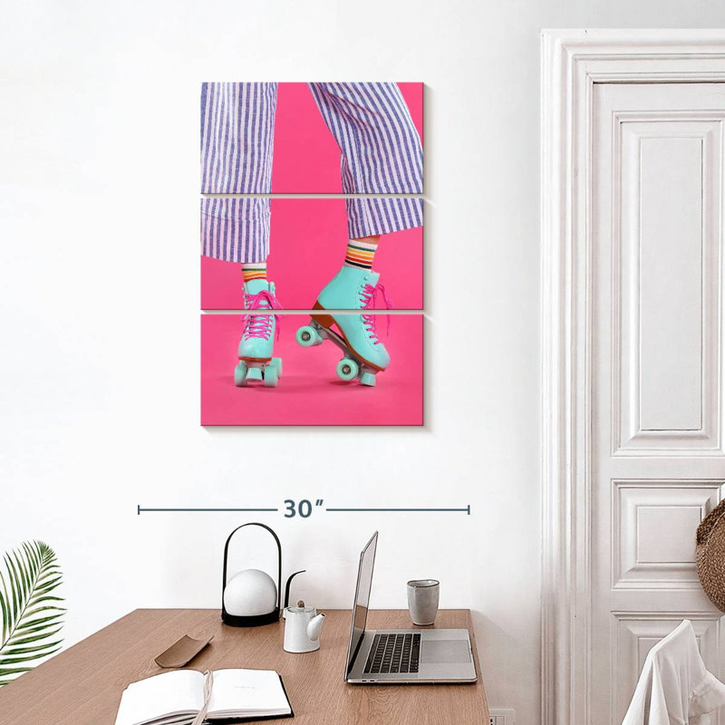 Pose de patin à roulettes Senne, H 32 po x l 20 po