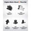 Moteur - Ensemble de 5 pièces de remplacement de support de moteur et de transmission, compatible avec le modèle L4 de 2,4 L de 2013-2017, remplace le OE # A65072 A65054 A65040 A65068 A65071, support sécuritaire